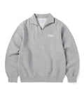 THISISNEVERTHAT THISISNEVERTHAT Open Collar Sweatshirt Heather Grey