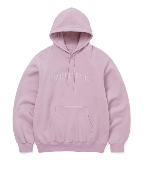 THISISNEVERTHAT THISISNEVERTHAT Arch-Logo Hoodie Plum