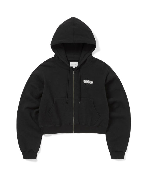 THISISNEVERTHAT THISISNEVERTHAT OL-Logo W Zip Up Hoodie Black