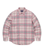 THISISNEVERTHAT THISISNEVERTHAT Flannel Check Shirt Pink