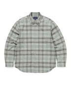 THISISNEVERTHAT THISISNEVERTHAT Flannel Check Shirt Sage