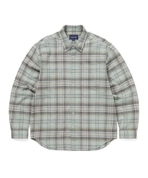 THISISNEVERTHAT THISISNEVERTHAT Flannel Check Shirt Sage