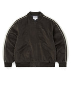 THISISNEVERTHAT THISISNEVERTHAT Velvet Track Jacket Brown
