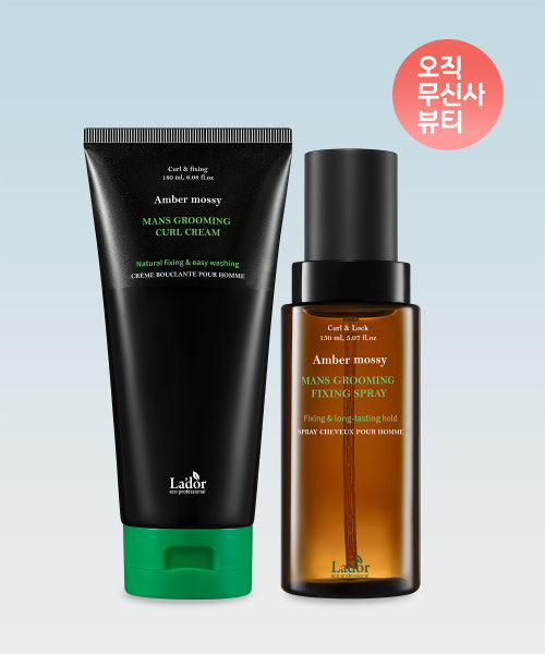 LADOR [Set] Men’s Curl Cream + Fixing Spray