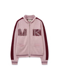 MATIN KIM MATIN KIM Knitwear Zip Up for Women in Pink