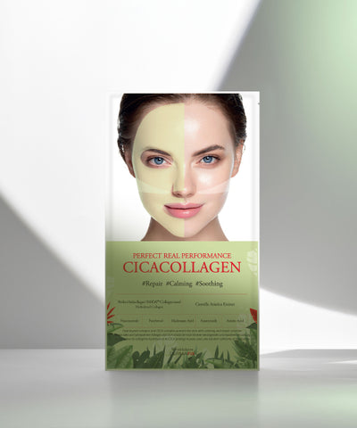 DERMAFIX Perfect Real Performance Cica Collagen Mask 8 pieces