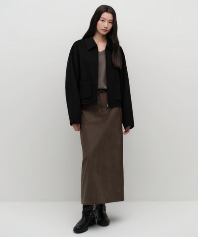 MUSINSA STANDARD WOMAN Women's Coat Handmade Zip-up Jacket
