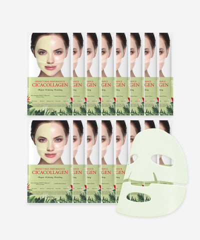 DERMAFIX Perfect Real Performance Cica Collagen Mask 16 sheets