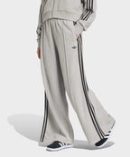 ADIDAS ADIDAS Sweatshirt 3-Stripe Wide Sweatpants - Gray:Black