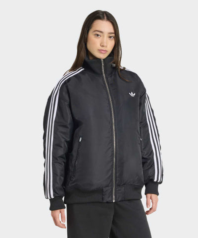 ADIDAS Firebird oversized bomber jacket - Black