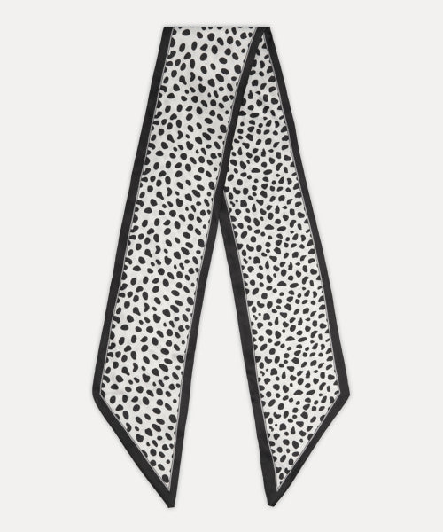 MIXXO MIXXO Leopard Tie Scarf