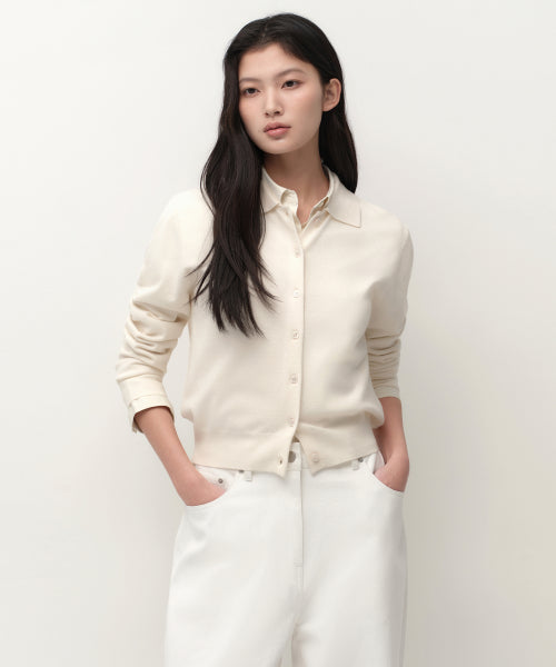MUSINSA STANDARD WOMAN MUSINSA STANDARD WOMAN Cardigan Cream