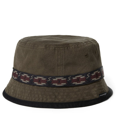 THISISNEVERTHAT Strap Bucket Hat Khaki
