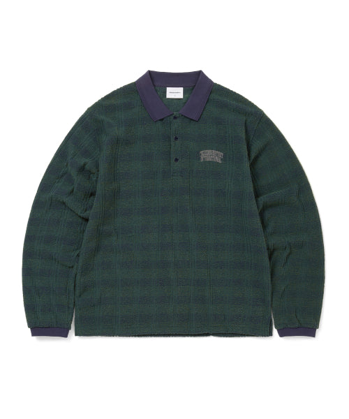 THISISNEVERTHAT THISISNEVERTHAT Striped Rugby L/S Top Faded Purple