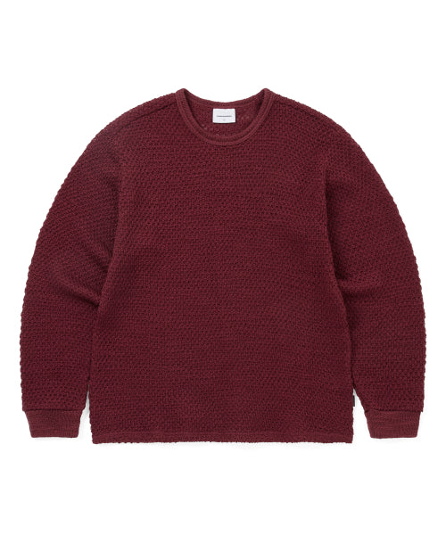 THISISNEVERTHAT THISISNEVERTHAT Wool Crochet Knitwear Red