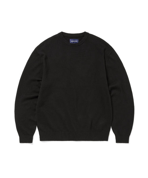 THISISNEVERTHAT THISISNEVERTHAT Fortuna N-Logo Sweater Black