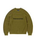 THISISNEVERTHAT THISISNEVERTHAT T-Logo Knit Sweater Mustard