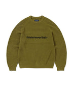 THISISNEVERTHAT THISISNEVERTHAT T-Logo Knit Sweater Mustard