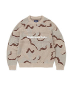 THISISNEVERTHAT THISISNEVERTHAT T-Logo Knit Sweater Camo