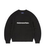 THISISNEVERTHAT THISISNEVERTHAT T-Logo Knit Sweater Black