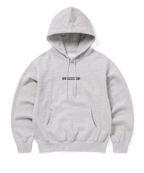 THISISNEVERTHAT THISISNEVERTHAT Checkerboard Logo Hoodie Heather Grey
