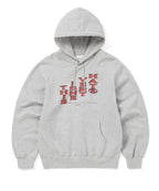 THISISNEVERTHAT THISISNEVERTHAT Vertical Logo Hoodie Heather Grey
