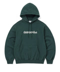 THISISNEVERTHAT THISISNEVERTHAT Circled Number Hoodie Sea Green