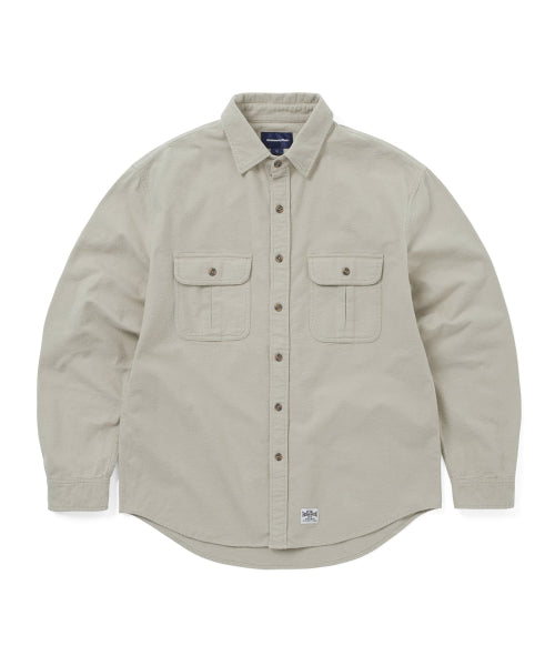 THISISNEVERTHAT THISISNEVERTHAT Flannel Country Shirt Khaki