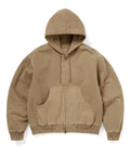 THISISNEVERTHAT THISISNEVERTHAT Overdyed Hooded Jacket Brown