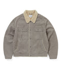 THISISNEVERTHAT THISISNEVERTHAT Sherpa Lined Corduroy Trucker Jacket Grey