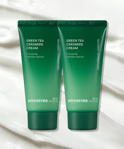 innisfree innisfree Green Tea Ceramide Cream Tube 80mL