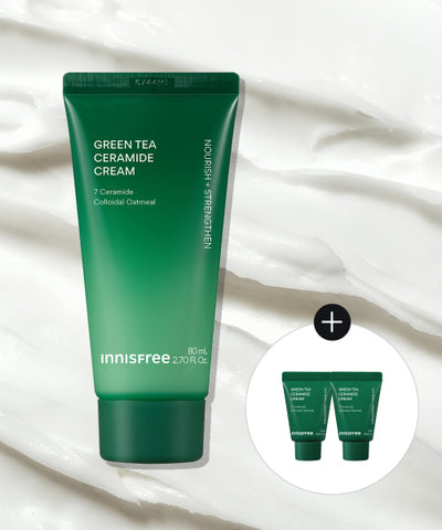 innisfree Green Tea Ceramide Cream Tube 80mL