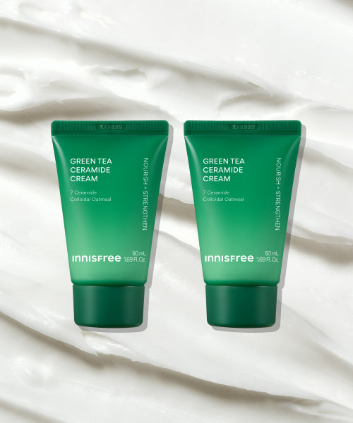 innisfree innisfree Green Tea Ceramide Cream Tube 50mL x 2