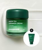 innisfree [Free gift] Green Tea Ceramide Cream 50mL + 15mL