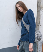 MIXXO MIXXO Leopard Corduroy Shoulder Bag