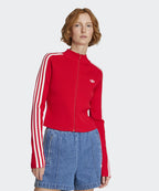 ADIDAS ADIDAS 3-Stripe Slim Knit Track Top - Red