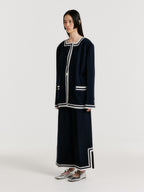 EENK EENK YINTANA Contrast Jacket - Navy