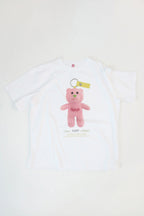 SINOON NOONI Bear Keyring T-Shirt (Sorbet Pink)