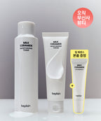 BEPLAIN [SET] Milk Ceramide Moisturizing Toner 150ml + Cream 50ml (+Free Milk Ceramide Lip Essence)