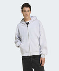 ADIDAS ADIDAS Premium Essential Full Zip Hoodie - Light Gray Heather