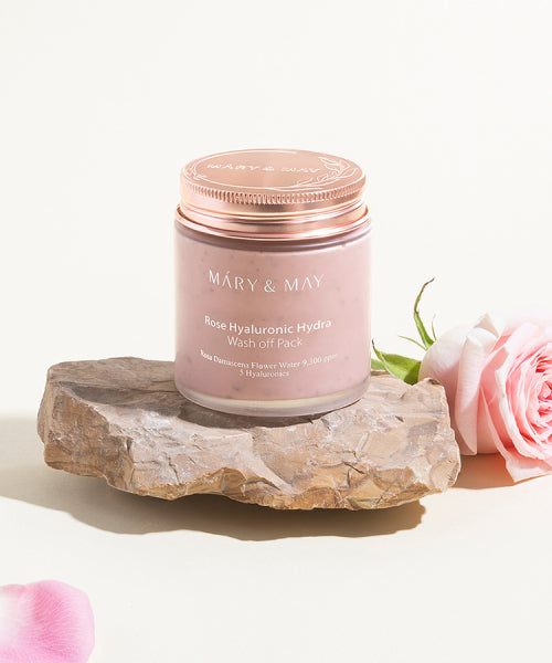 MARY&MAY MARY&MAY Vegan Rose Hyaluronic Wash-Off Mask 125g