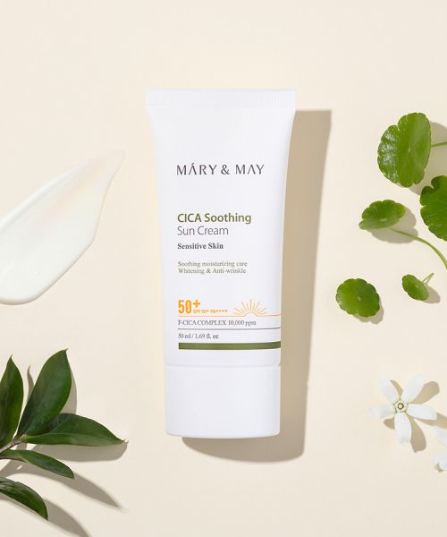 marynmay Vegan Cica Soothing Sunscreen SPF50+ PA++++ 50ml