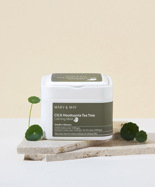 MARY&MAY MARY&MAY Cica Houttuynia cordata Tea Tree Calming Mask 30 sheets