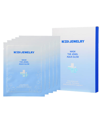MEDIJEWELRY Mask The Jewel Aqua Glow (5 sheets)