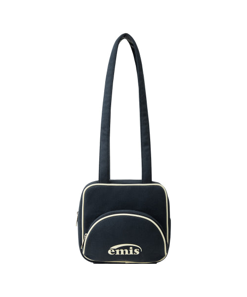 EMIS EMIS Jersey Logo Shoulder Bag - Navy