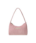 EMIS EMIS CORDUROY APPLIQUE HOBO BAG
