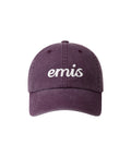 EMIS EMIS Vintage Pigment Ball Cap-Violet
