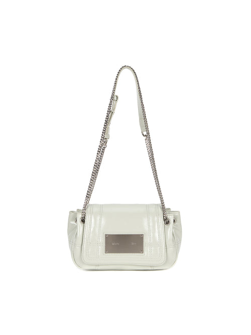 MATIN KIM MATIN KIM GLOSSY QUILTING SMALL CHAIN BAG