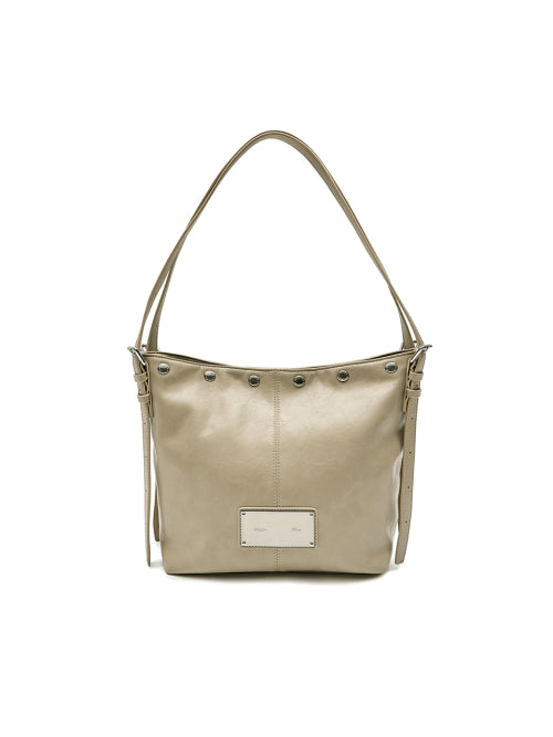 MATIN KIM MATIN KIM Small Shoulder Bag Beige