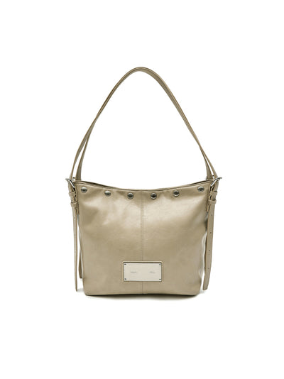 MATIN KIM Small Shoulder Bag Beige